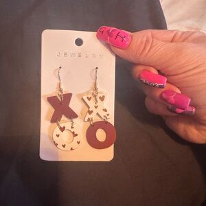 Valentine’s Day earrings